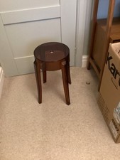 Kartell Ghost stool in Amber